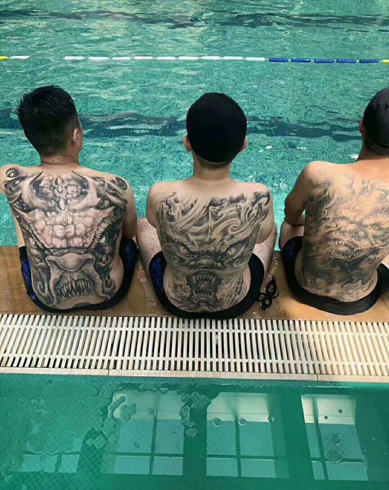 招学徒纹身图片