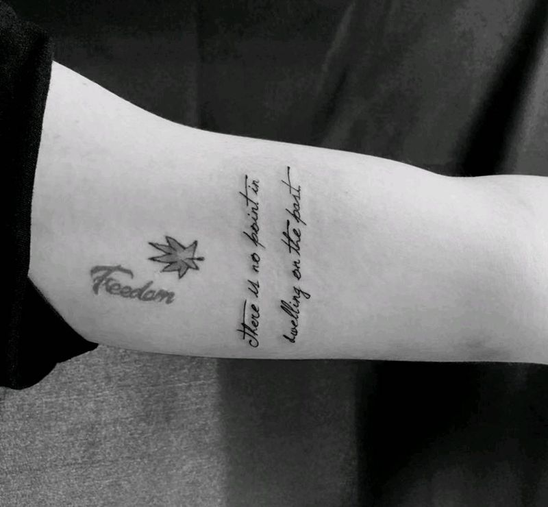 英文纹身图片_手臂纹身图案