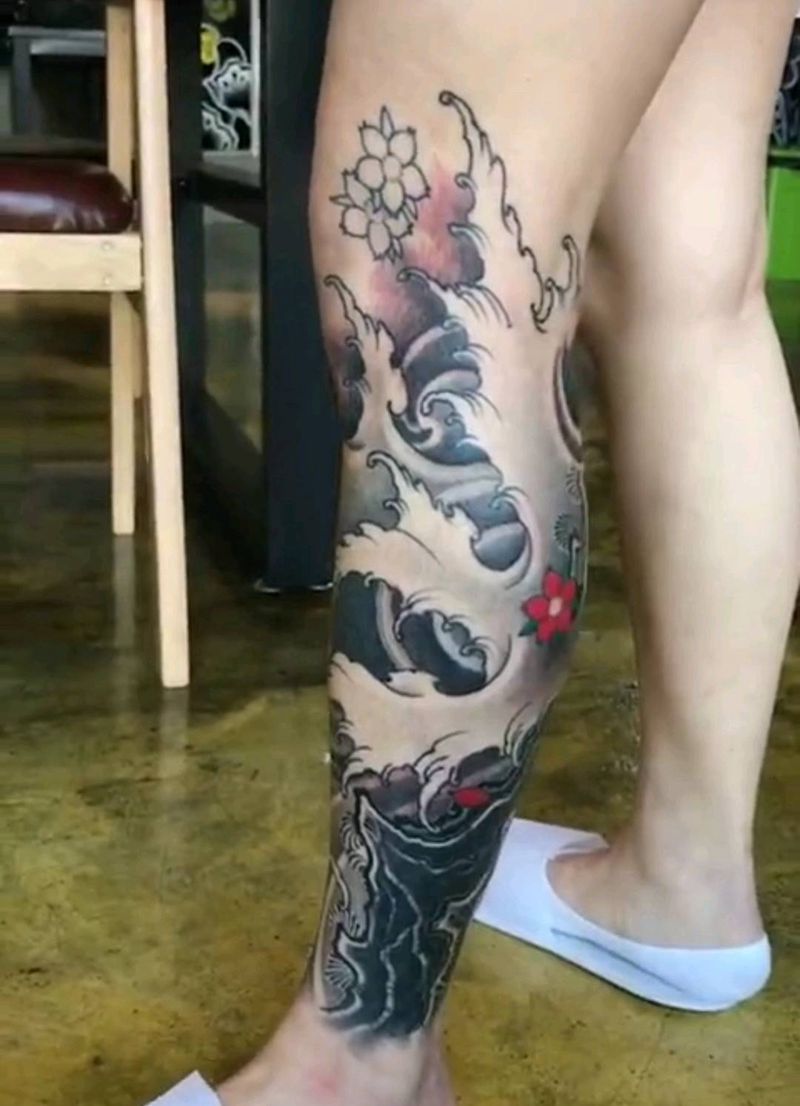 以浪之名纹身图片