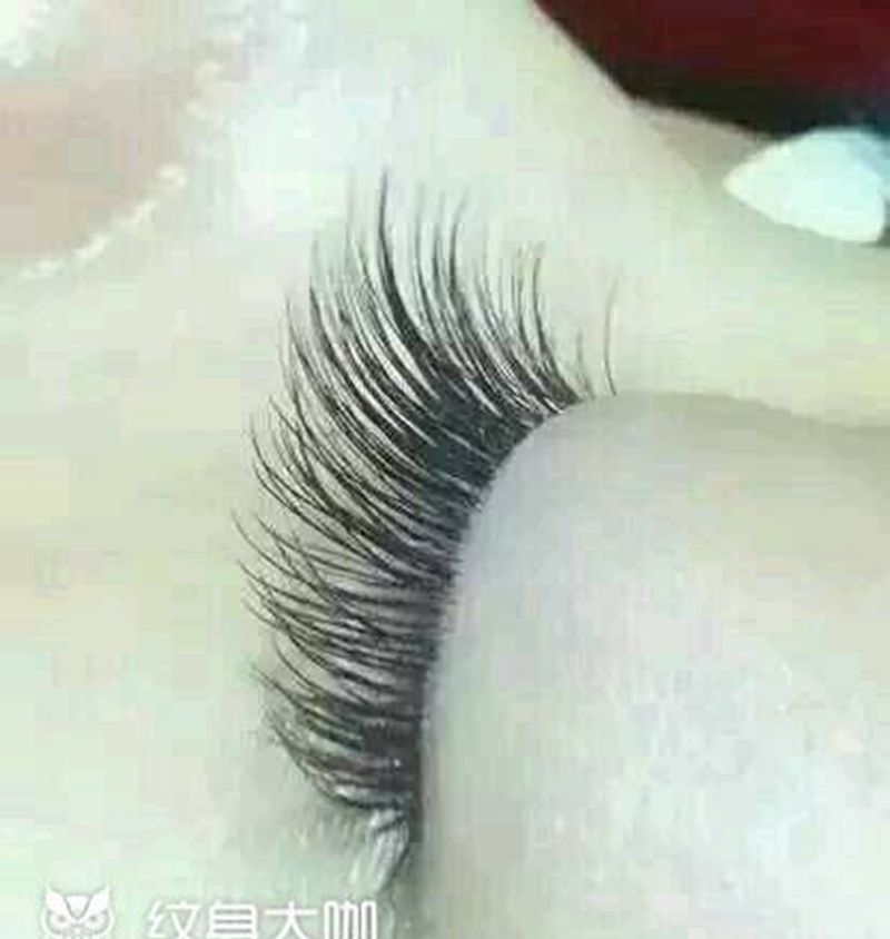 纹秀 眉 睫毛 眼线纹身图片