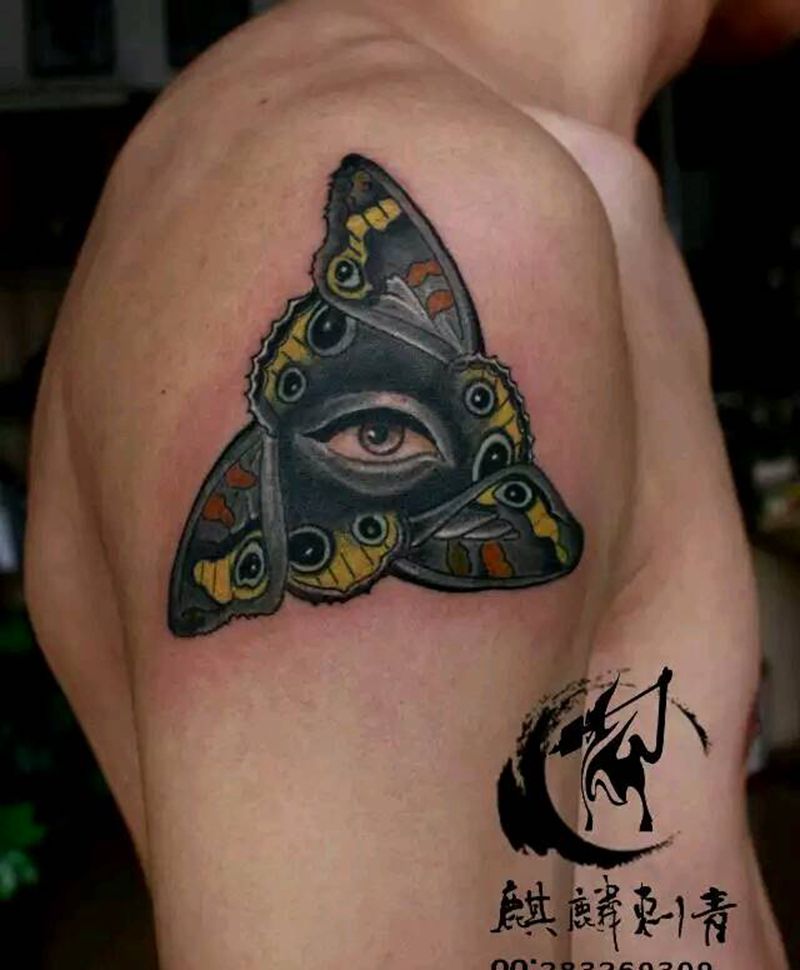 上帝之眼纹身图片