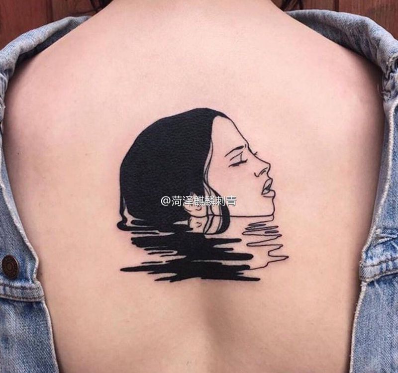 2016最流行纹身图集纹身图片_成品清新人物腹部背部手臂胸部纹身图案