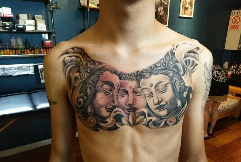 遮盖 那边结痂三天 结痂超级薄纹身图片