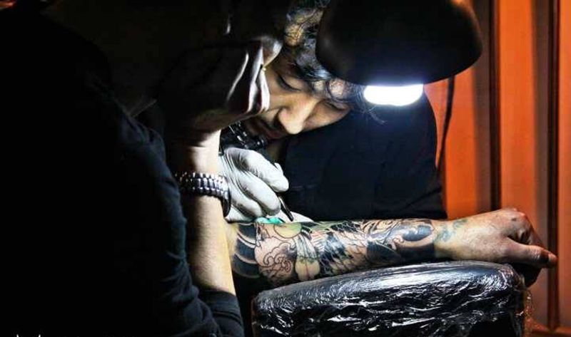 小臂遮盖纹身图片