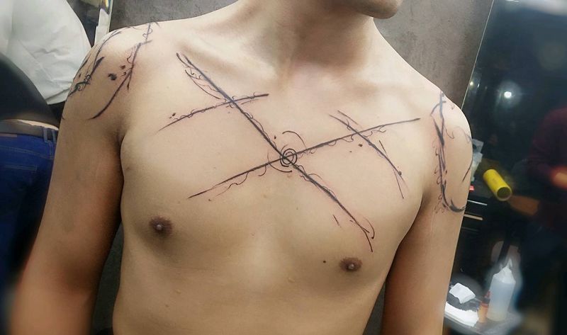 先死而后生 乱则不乱纹身图片