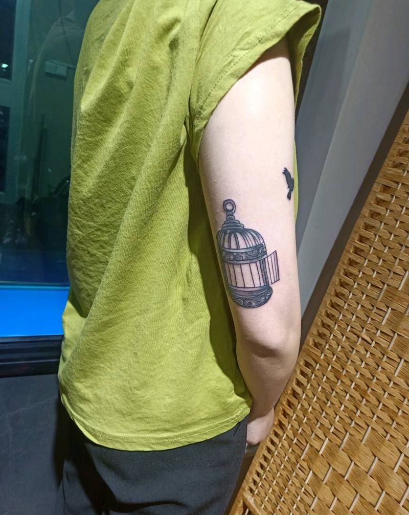 客人自带图 放飞自由纹身图片