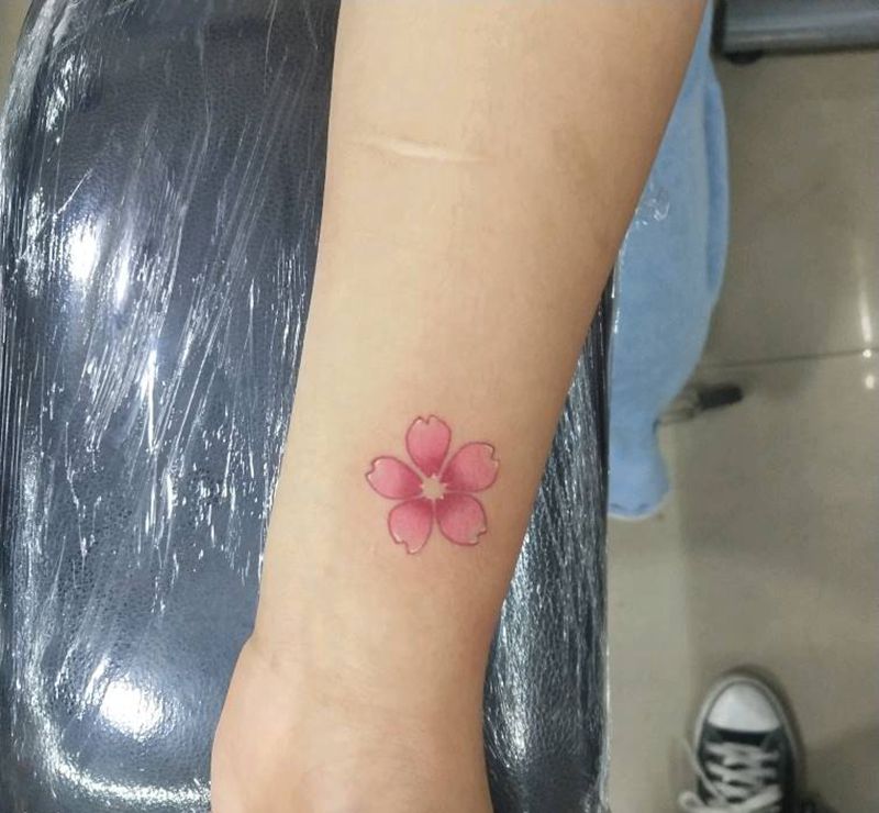 世间万物花木介美纹身图片