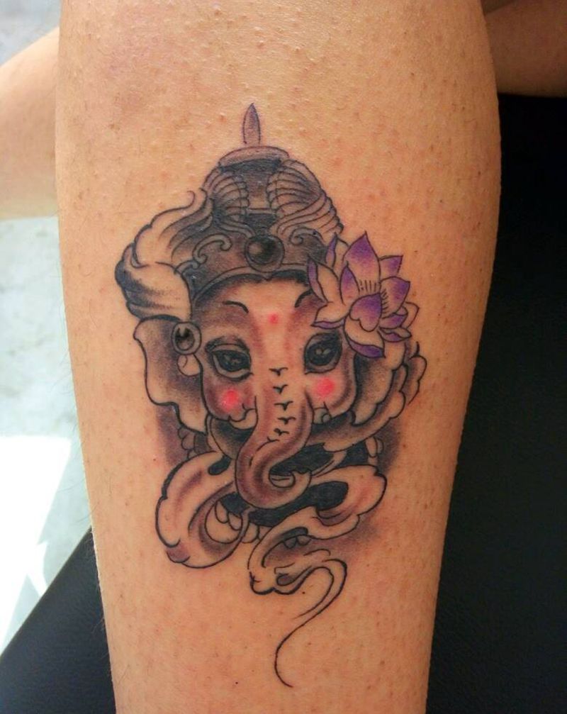 小象神纹身图片