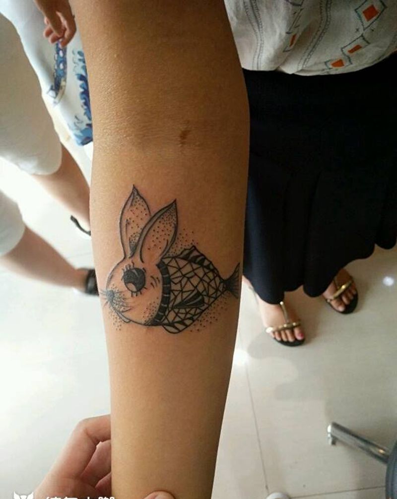 情侣小图纹身图片