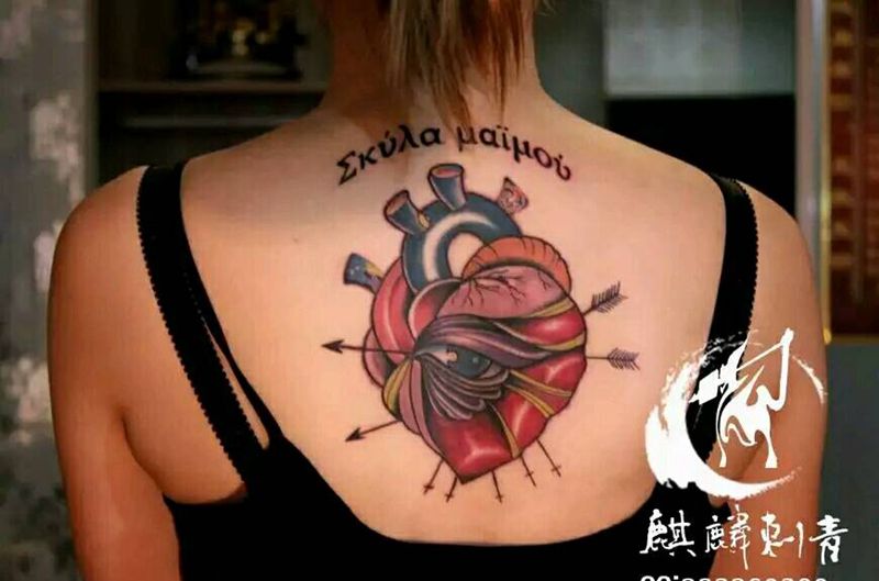 new school纹身图片