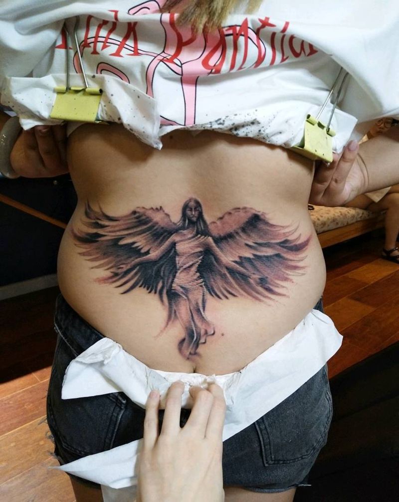 线稿修改纹身图片