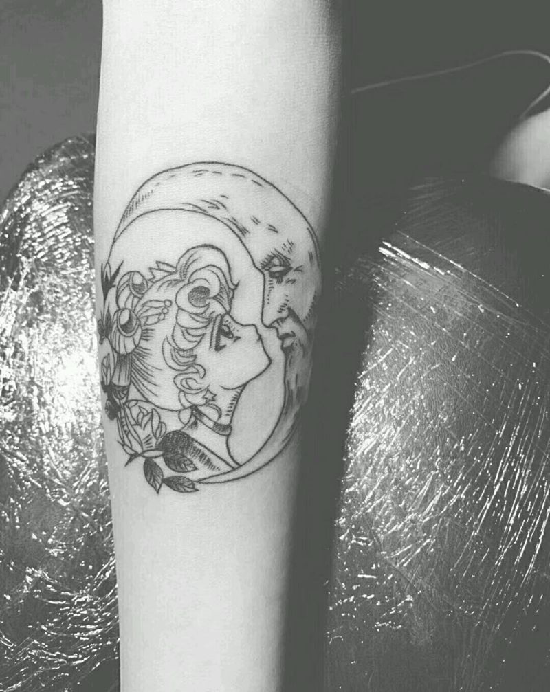 美少女战士纹身图片_手臂纹身图案