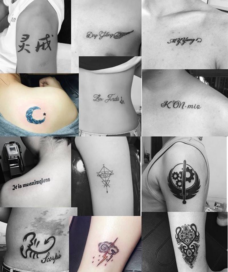 小清新纹身图片