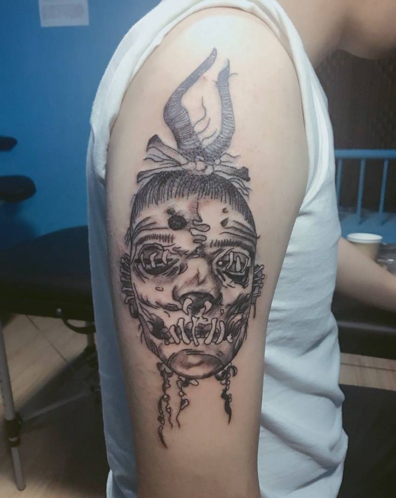 客人自带图，三木纹身图片