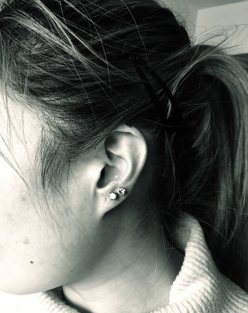 人体穿孔纹身图片