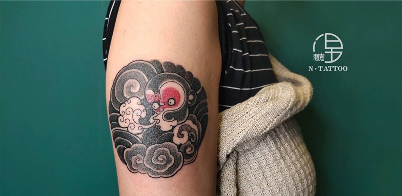 日式小图纹身图片_手臂老传统纹身图案