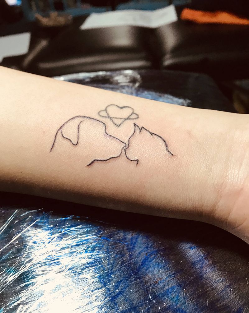 小可爱纹身图片_小清新纹身图案