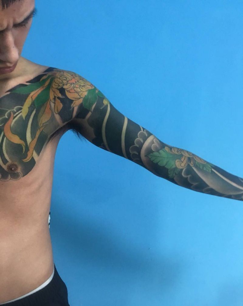 老传统纹身图片