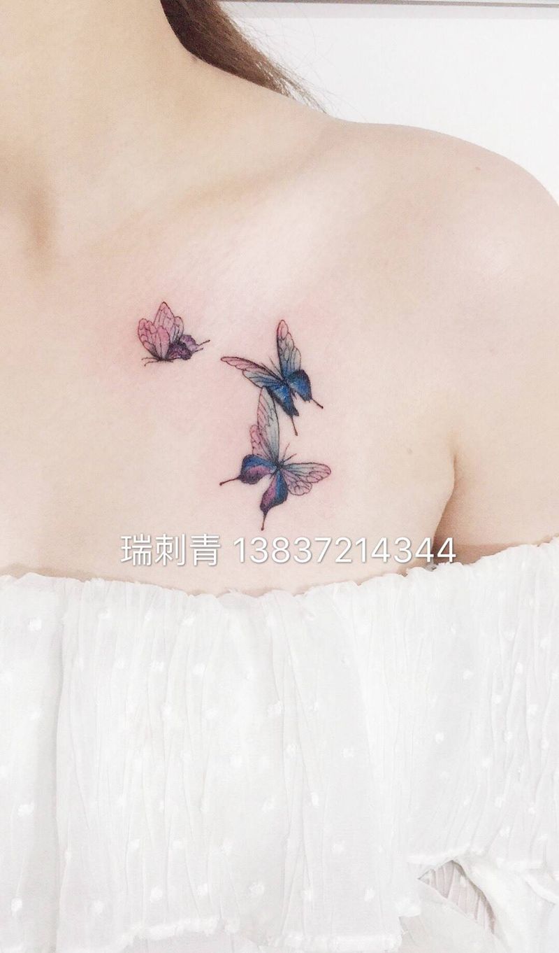 蝴蝶纹身图片