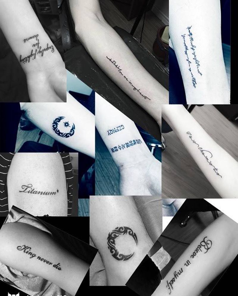 小清新纹身纹身图片