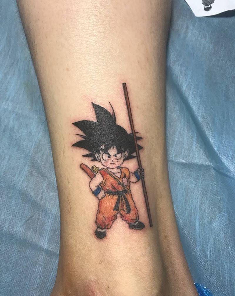 很萌的孙悟空纹身图片