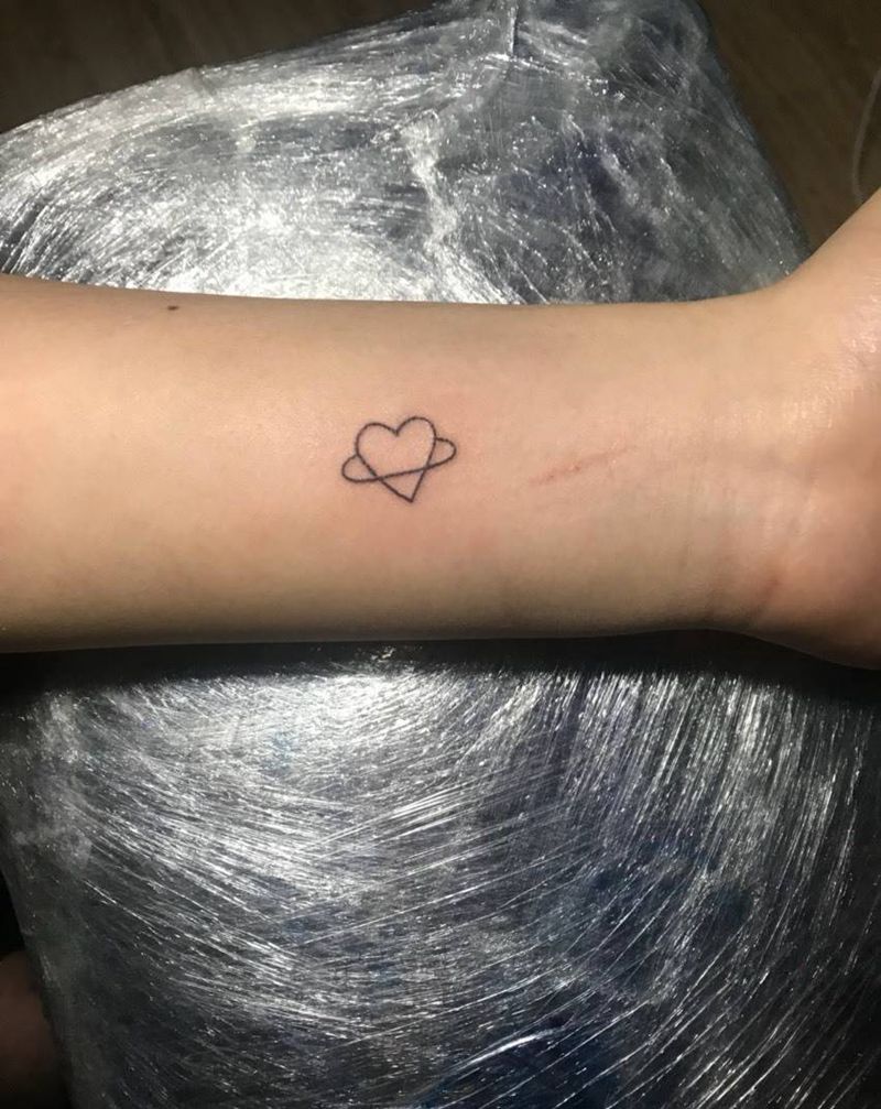 爱心纹身图片