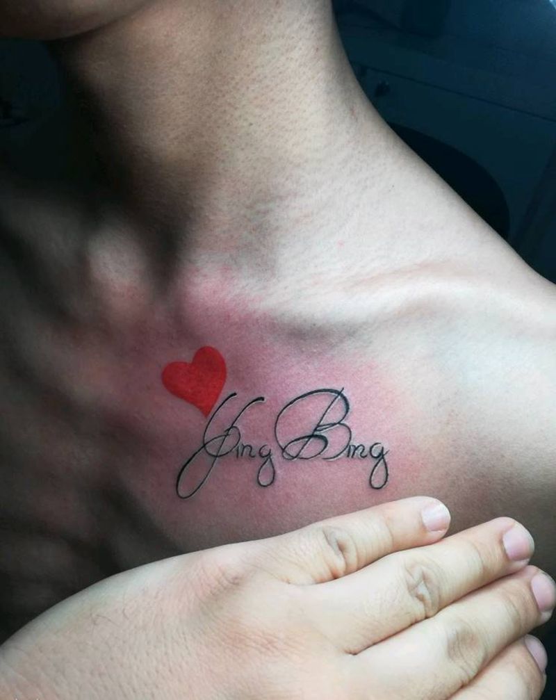 小清新纹身图片