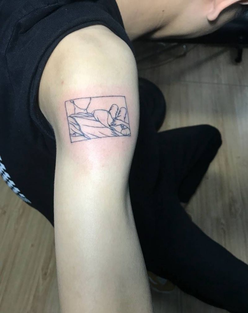 简笔画纹身图片