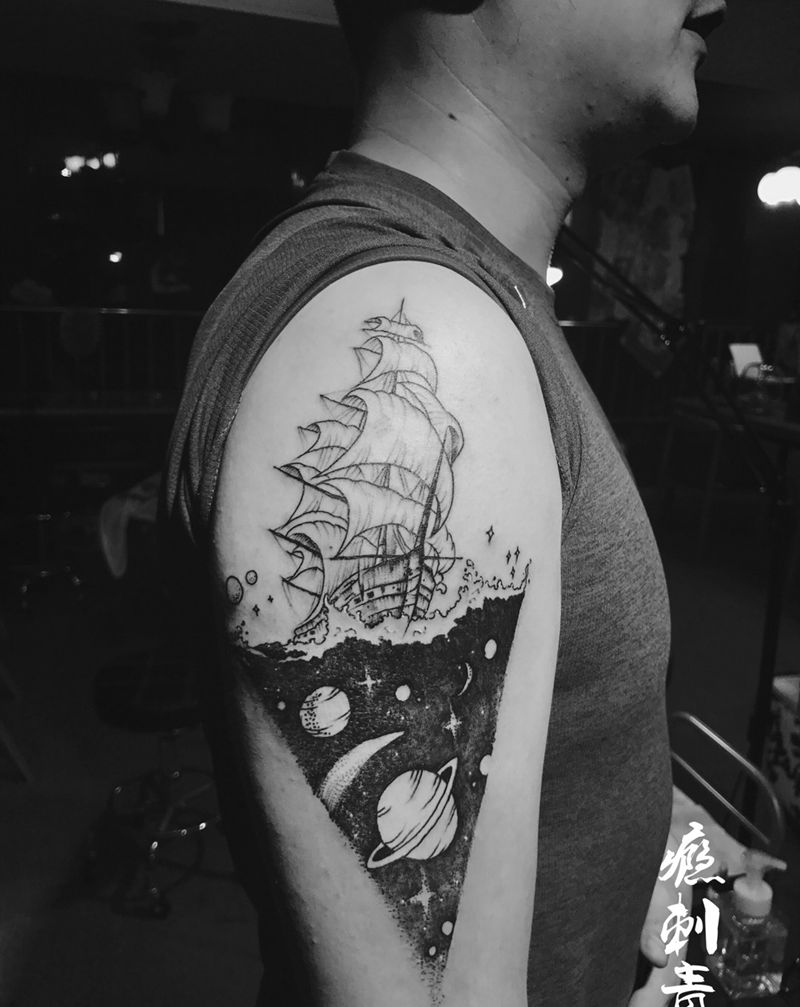 另类风格纹身图片