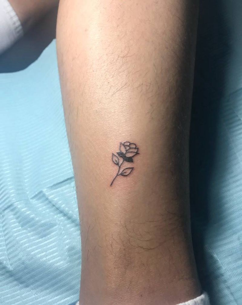 小花花纹身图片