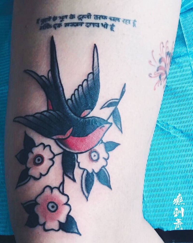 覆盖图案纹身图片