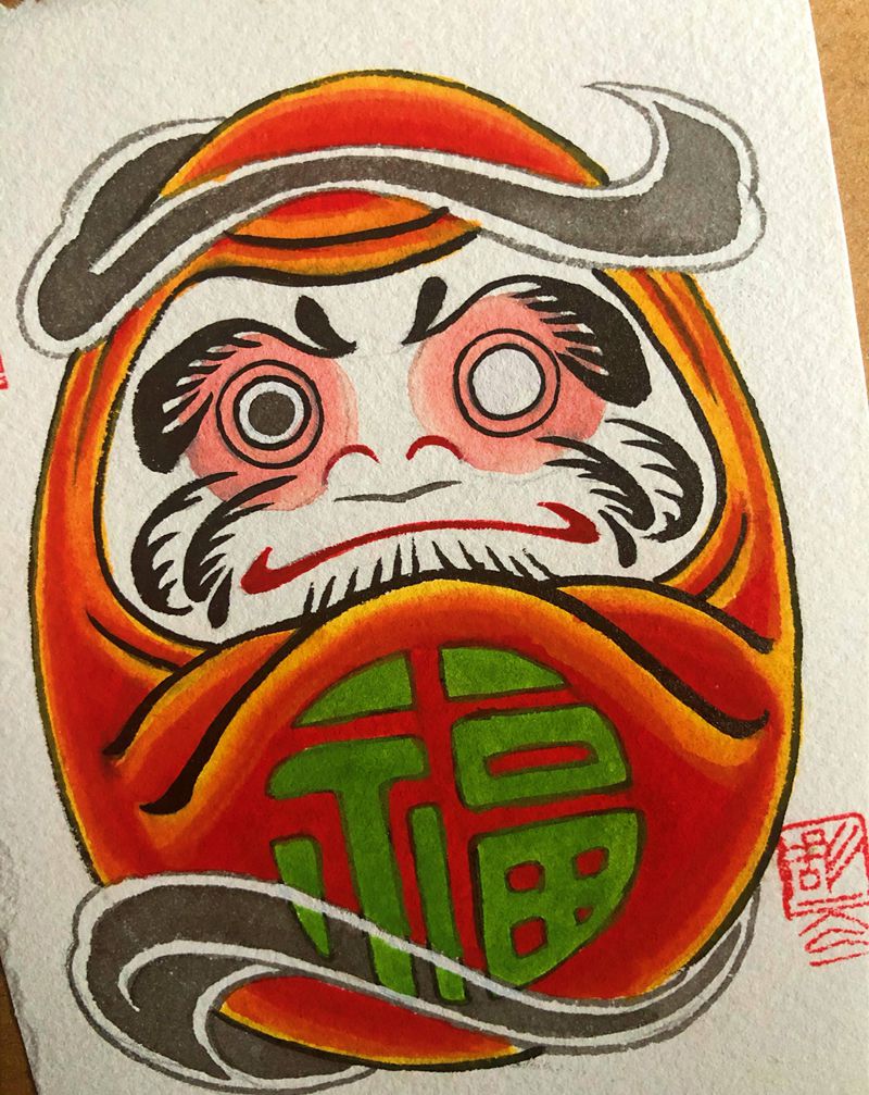 手稿纹身图片