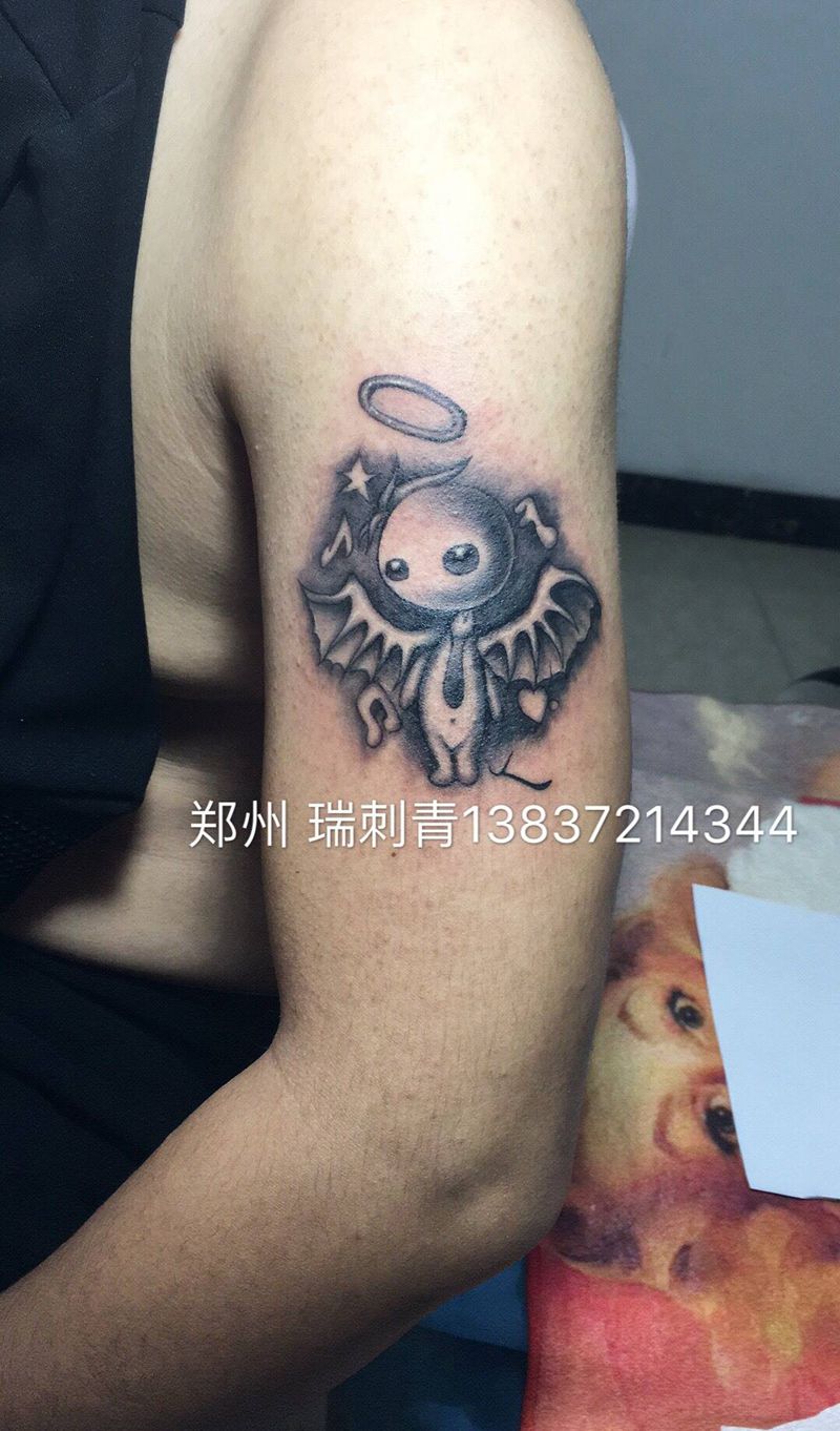 小精灵纹身图片