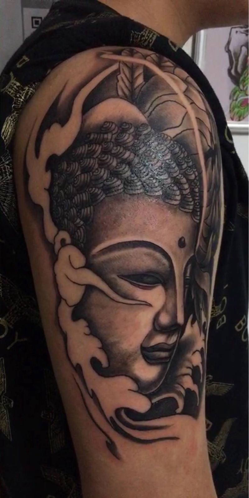佛纹身图片