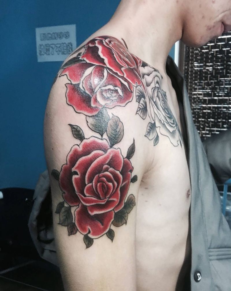 school花待完成纹身图片