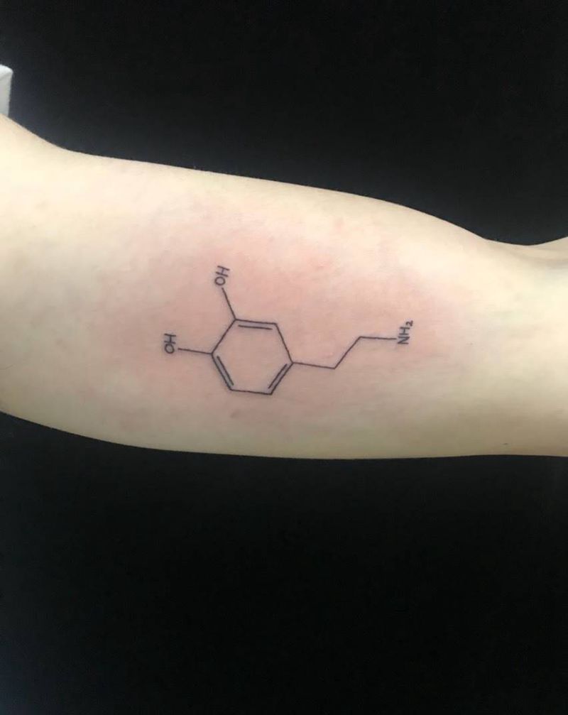 多巴胺纹身图片