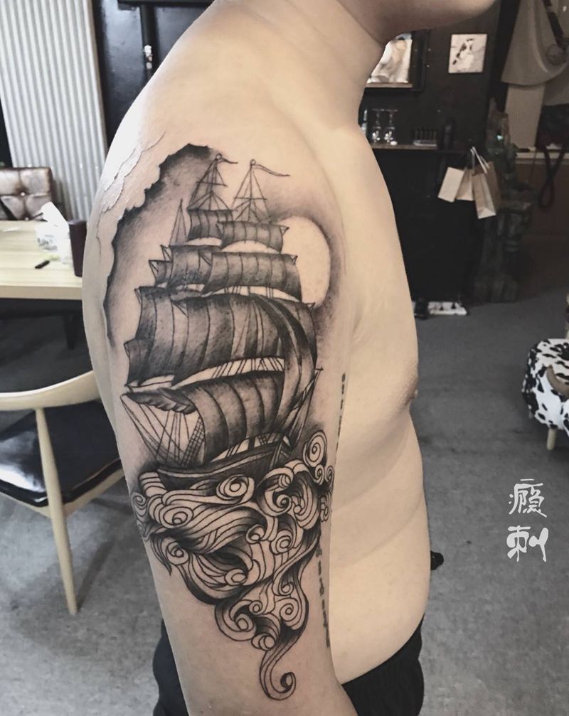 ⛵️ 未完成纹身图片