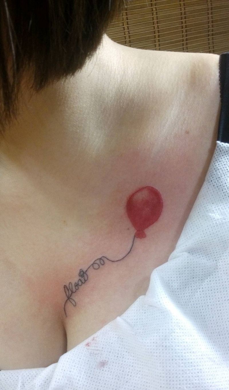 气球纹身图片