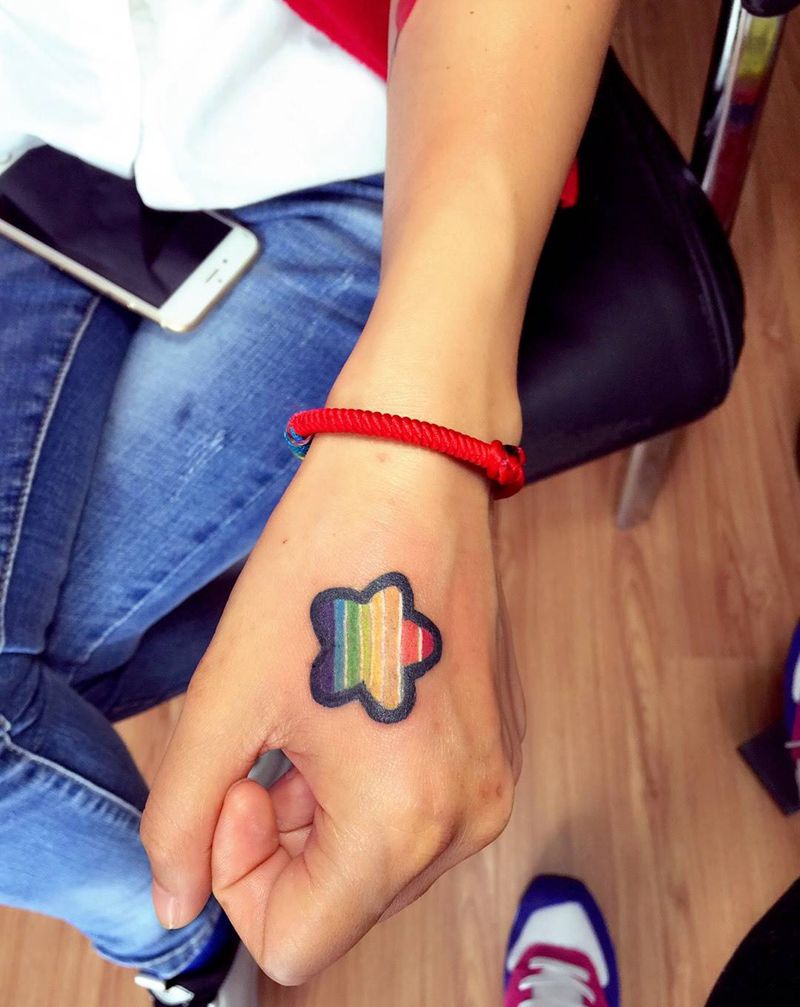 小清新纹身图片