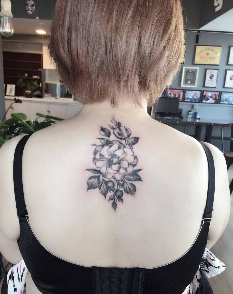 花草纹身纹身图片