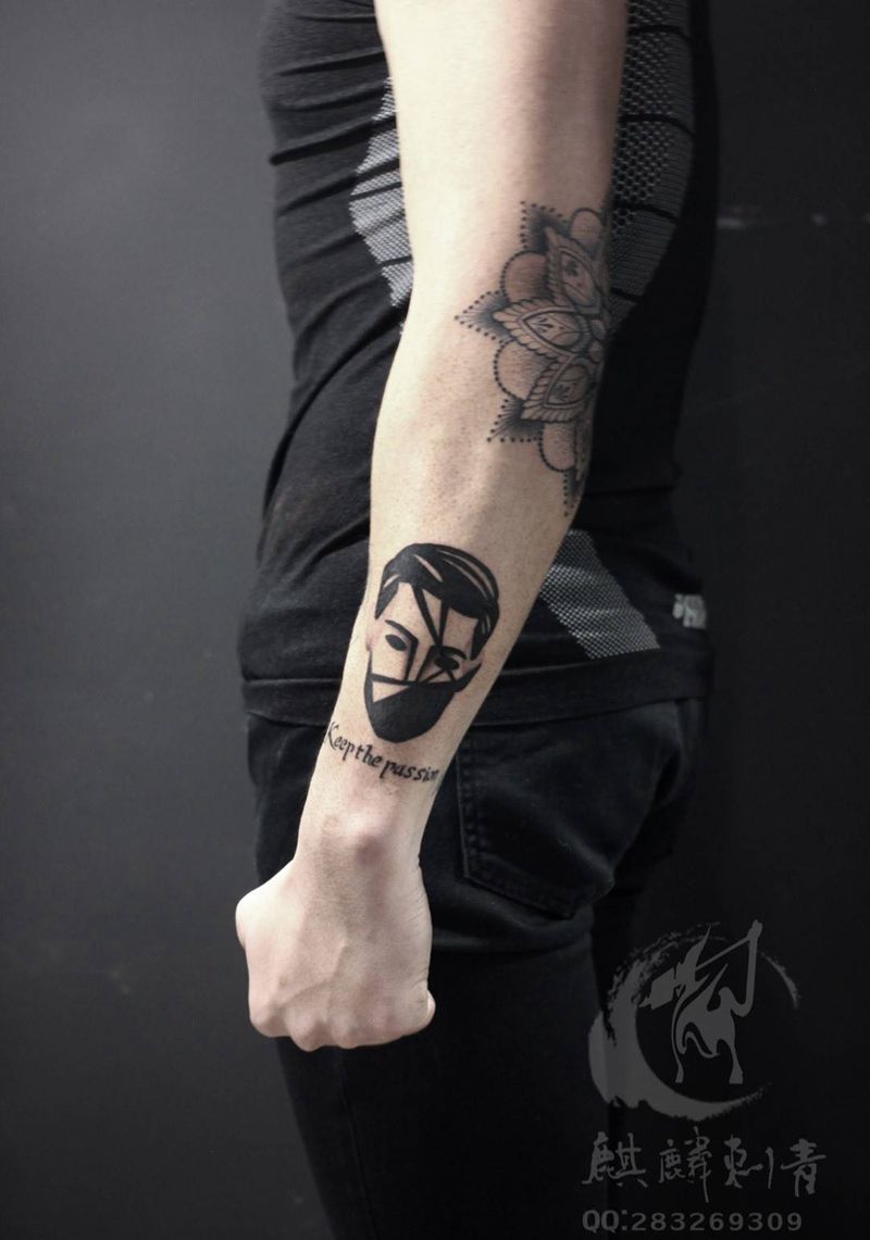 欧美风纹身图片