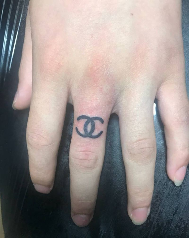 香奈儿纹身图片