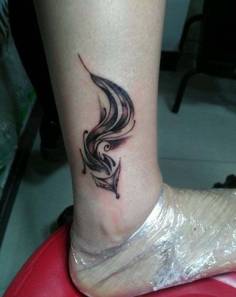 千年狐仙纹身图片