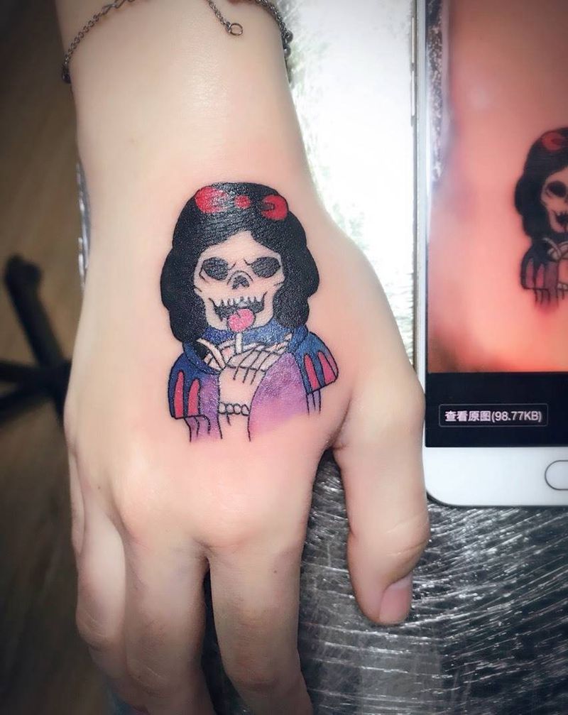 骷髅纹身图片