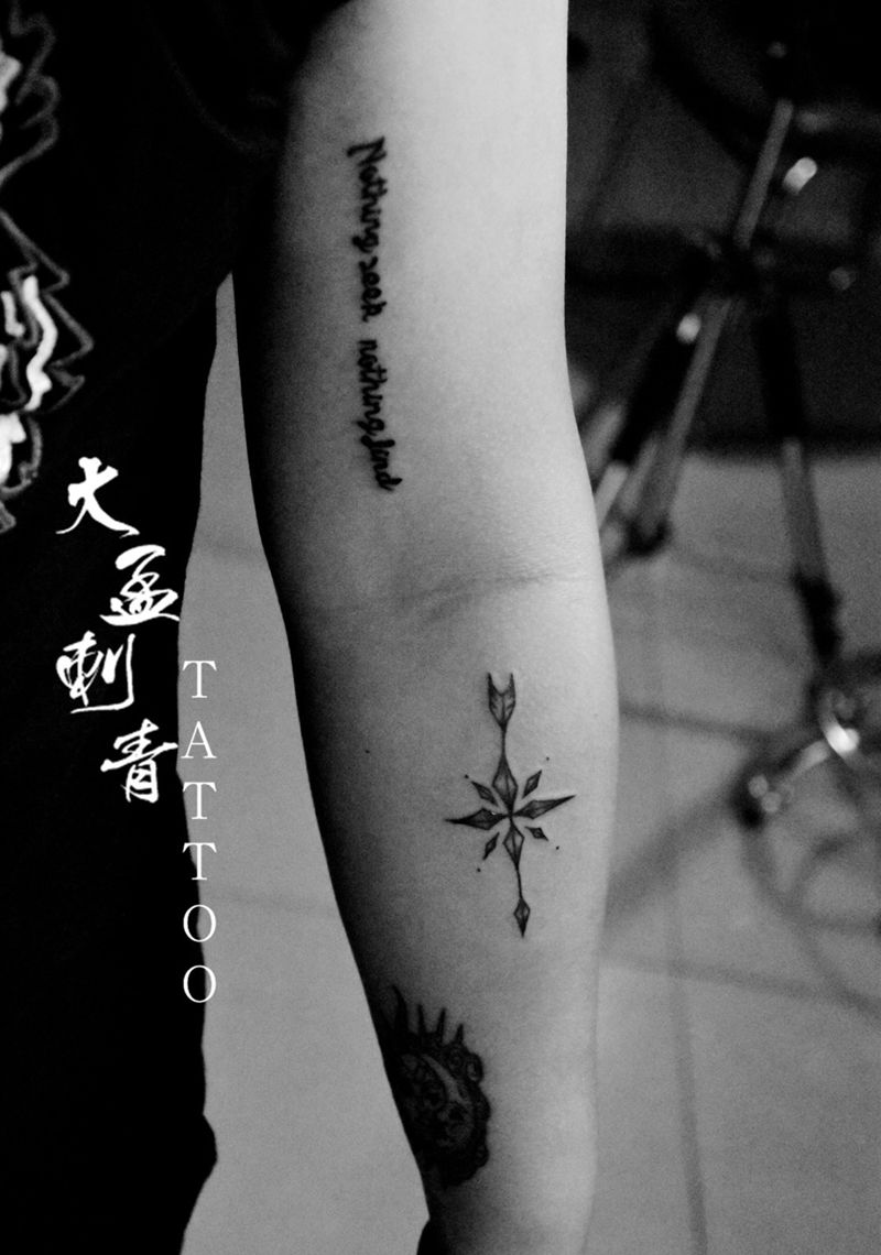 小清新纹身图片_成品原创纹身图案