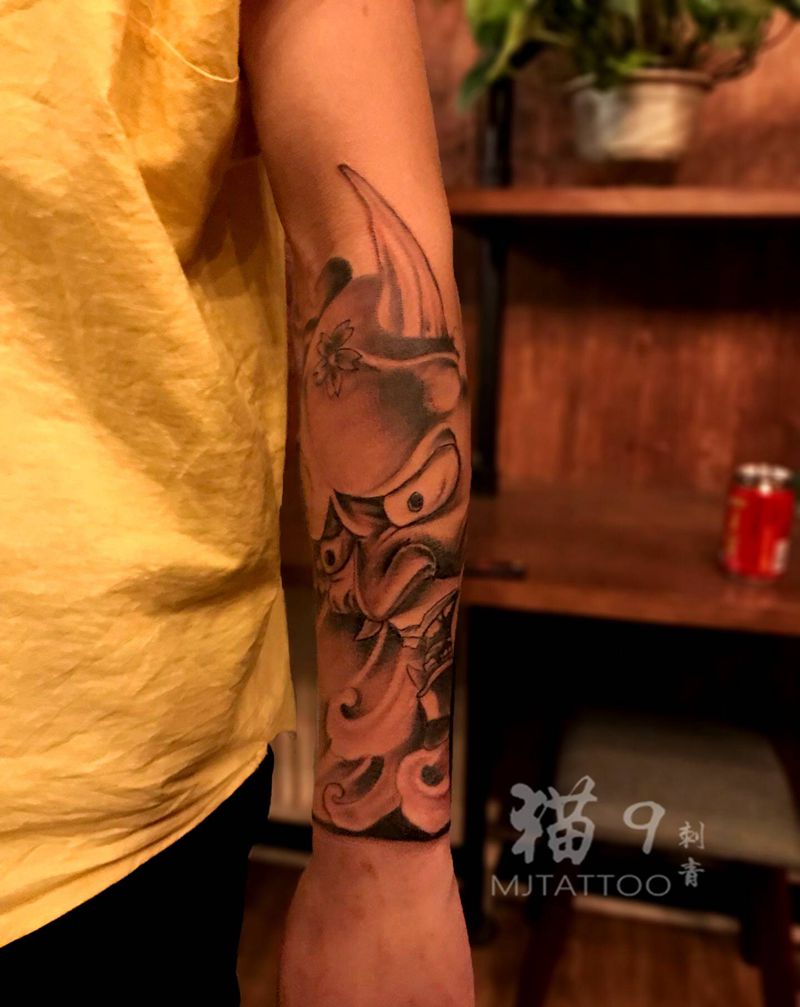 般若纹身图片_手臂纹身图案