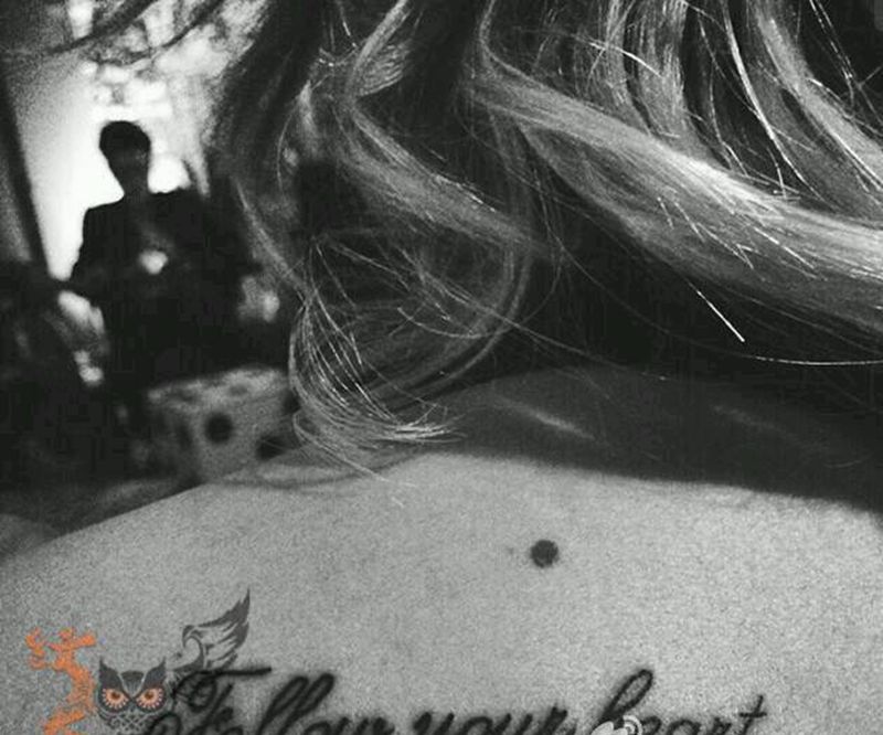 小清新纹身图片_清新纹身图案