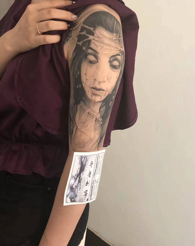 无题恢复后纹身图片