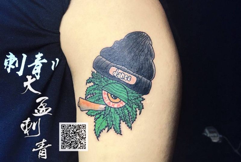 school纹身图片_手臂Old School纹身图案