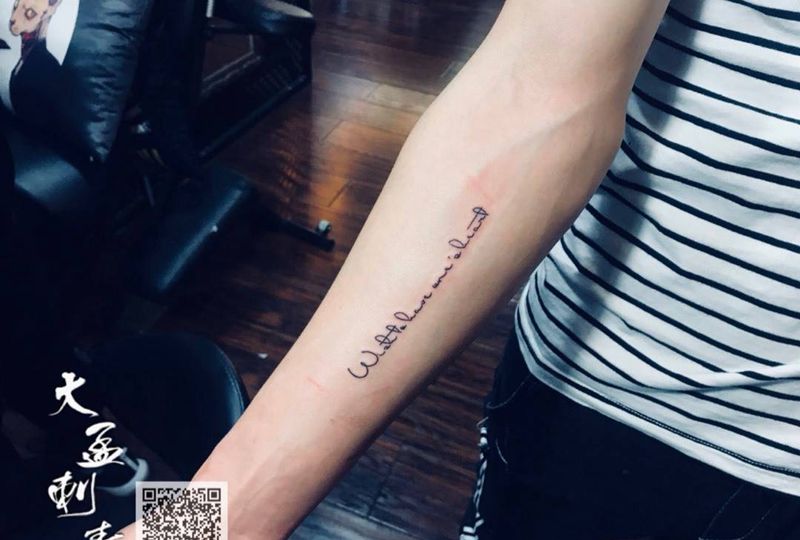 字母纹身图片_成品原创纹身图案